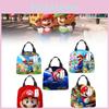 Super Mario Bros Lunch Bag For Kids With Insulated Oxford Fabric Portable School Food Container