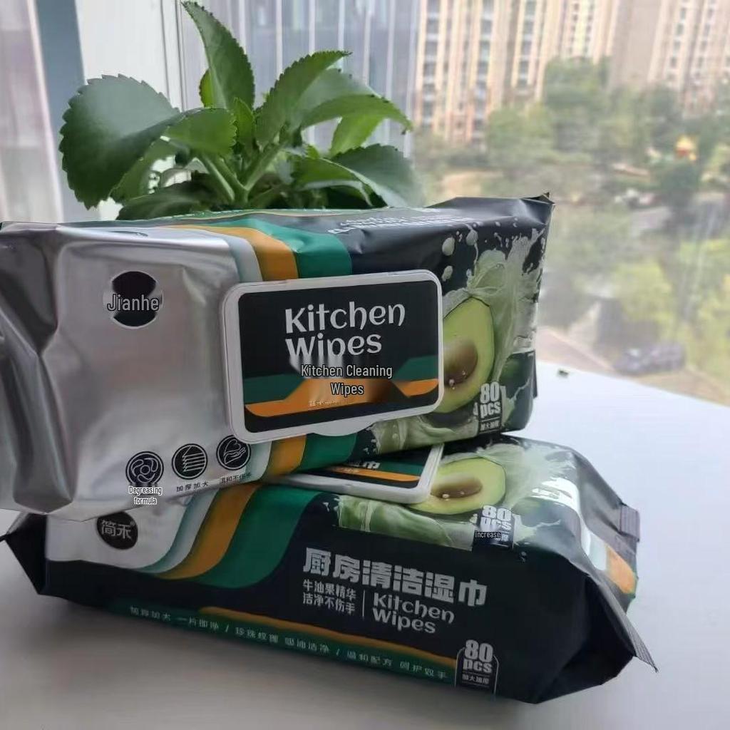 Extra Large Thickened Kitchen Wipes for Oil and Stain Removal - Economical Pack