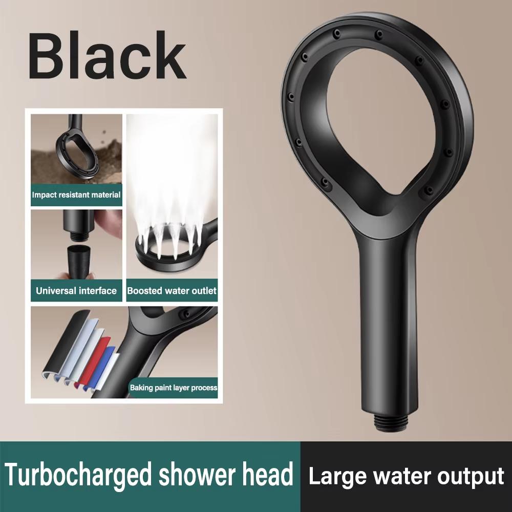 

Single Mode Spray Shower Head Spa High Pressure Message Big Panel Booster Mixer Bathroom Faucet Accessories Bathroom Tools