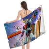 UFO ROBO G-GRENDIZERs G-GOLDORAKs Microfiber Beach Towel Absorbent Quick dry Soft Yoga Swimming Resort Mountain Climbing Towel