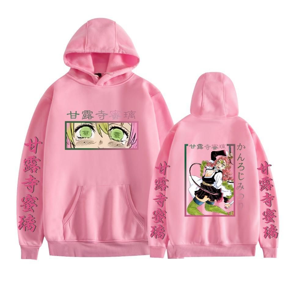 New Demon Slayer Japanese Anime Series Printed Men's Fashion Casual Hooded Long-sleeved Sweatshirt Adult Couple Pullover Top