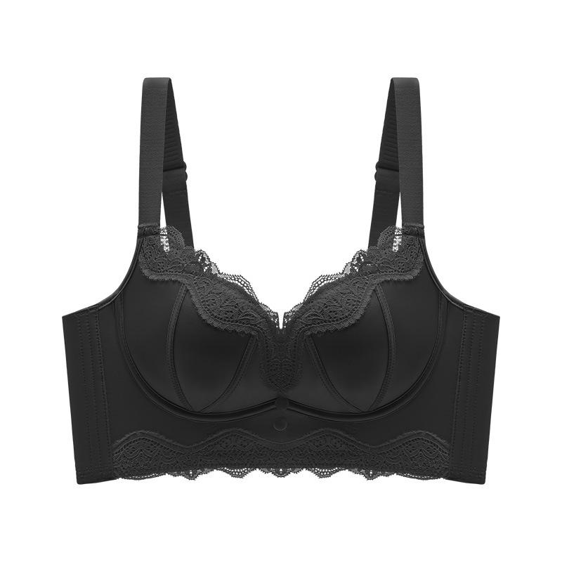 Satin Adjustable Bra for Women with Small Breasts Supports and Prevents Sagging Wire-Free