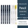 Lion Art Waterproof Syringe Pen for Manga & Line Drawing, Black, 0.05-0.1mm