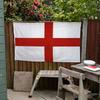 90x150cm 3x5 Ft England Flag Vivid Color St George Cross Flag Fade Resistant English National Flags with Grommets for Decoration