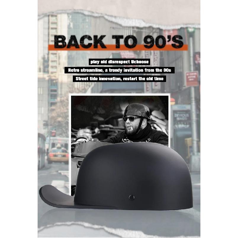 Uchoose Innovative Baseball Cap Magical Handsome Moto Off-road Vehicle Battery Car Helmet Suitable Giving A Veil Affordable