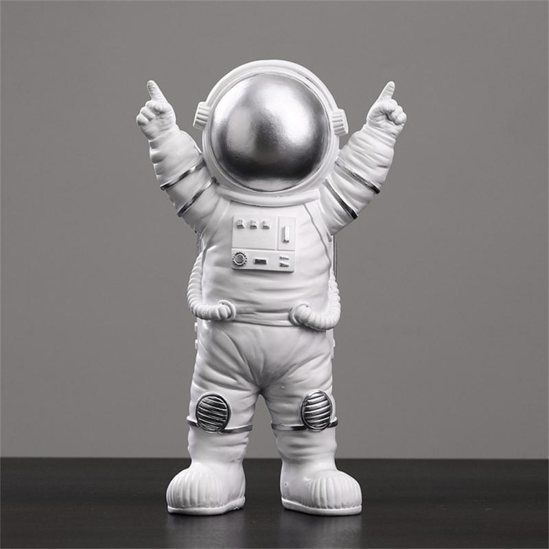 3pcs/set Astronaut Model Nordic Style Car Decorations Figure Statue Spaceman Desktop Decor Kids Birthday Gifts Home Decoration