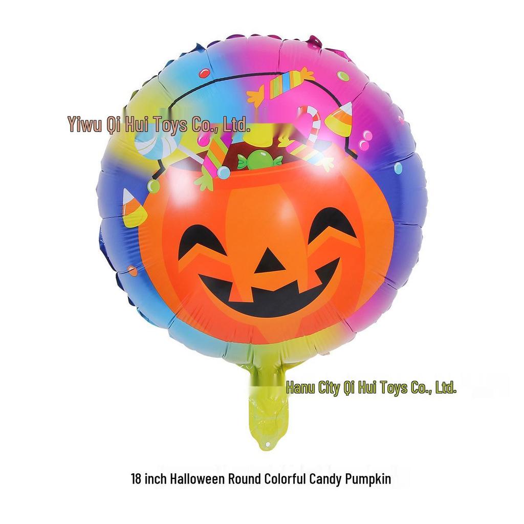 Halloween Aluminum Foil Balloons: Bat, Pumpkin, Ghost, Wings, Cat, Spider Decorations