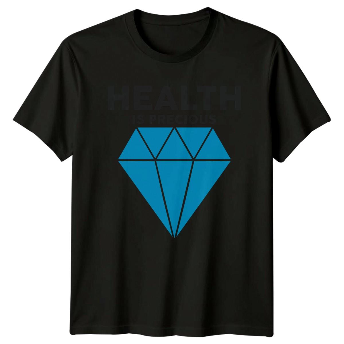 Health Is Precious T-Shirt Wellness Health Birthday Gift For Him And Her XXXXL