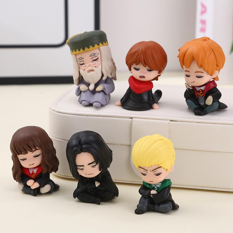 Harry Potter Pvc Shoulder Plush Set With Collectible Figures For Fans