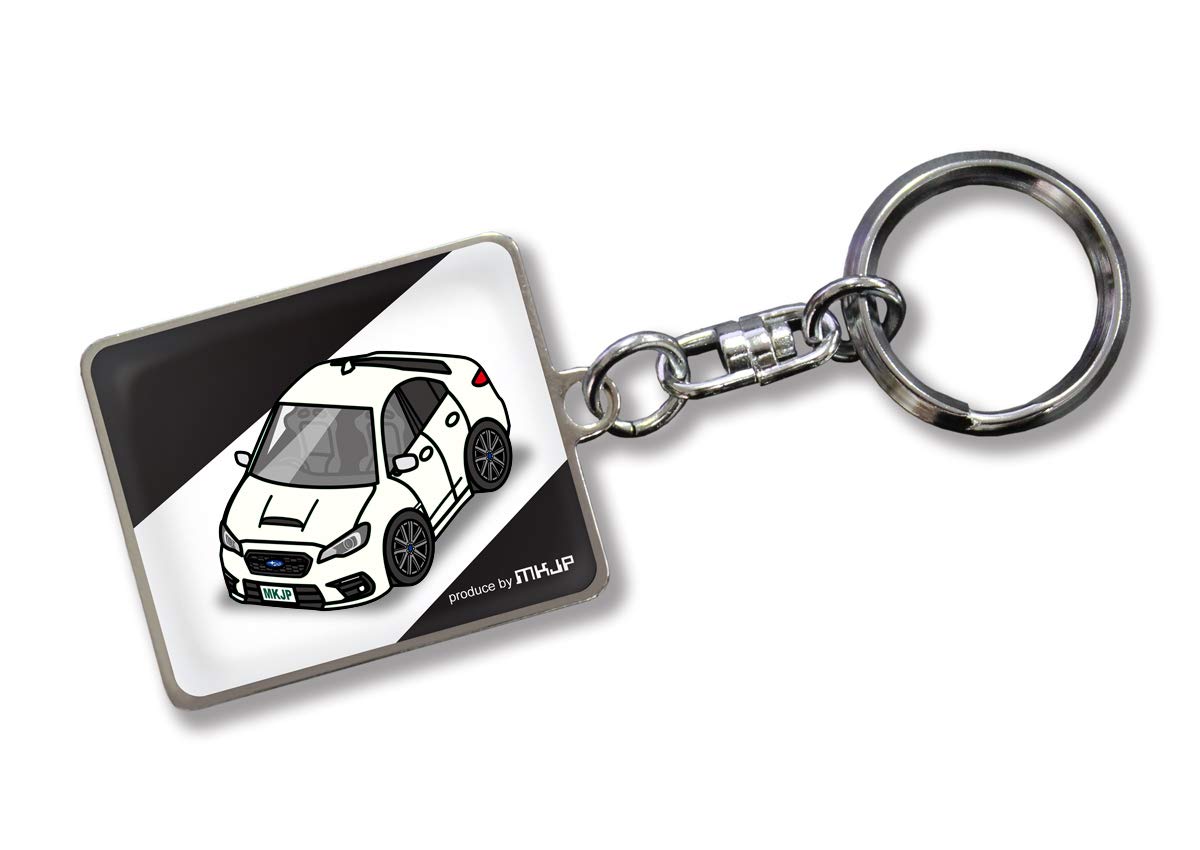 

MKJP Custom Key Chain Subaru WRX S4 VAG Late Base Black, white белый