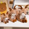 15-36cm New Realistic Deer Plush Toy Pillow Simulation Sika Deer Animal Model Doll Birthday Holiday Gift  Kawaii Room Decoration
