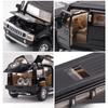 1/32 zliatinový Hummer H2 predĺžená limuzína kovový odliatok model auta zvuk a svetlo naťahovacie detské hračkárske vozidlá darček