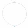 Blue Zircon Necklace Fashion Claw Set Firework Cut Luxury Diamond Collarbone Chain for Women Stylish Jewelry