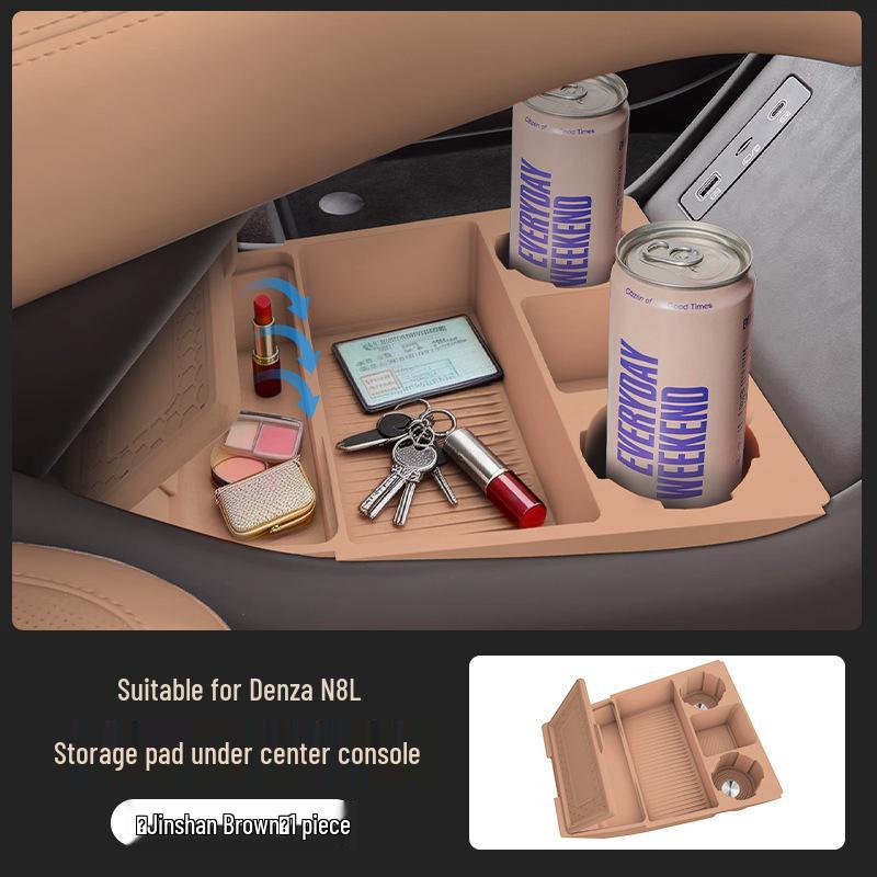 Denza N8L Center Console Silicone Storage Box & Organizer Denza N8L Compatible