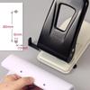 Kede You Heavy-Duty Double Hole Punch - 65 Sheet Capacity, A4 Four-Hole, 40 Sheet Binder Cutter Head