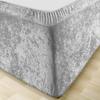 1pz Coprire Box Spring Extra Profondo Ingegno Maglia Jersey & Elastico Avvolgente 4 Lati Gonna da Letto - Adatto per Letti Singolo/Matrimoniale/Queen/King