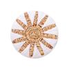 Boho Style Rattan Woven Wall Ornament Handmade Hanging Wall Plate  Home Decoration