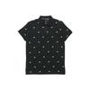 Sport Kurzarm Poloshirt Herren Oberteile Schwarz Weiß FT2802