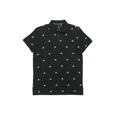Sports Short Sleeve Polo Men Tops Black White FT2802