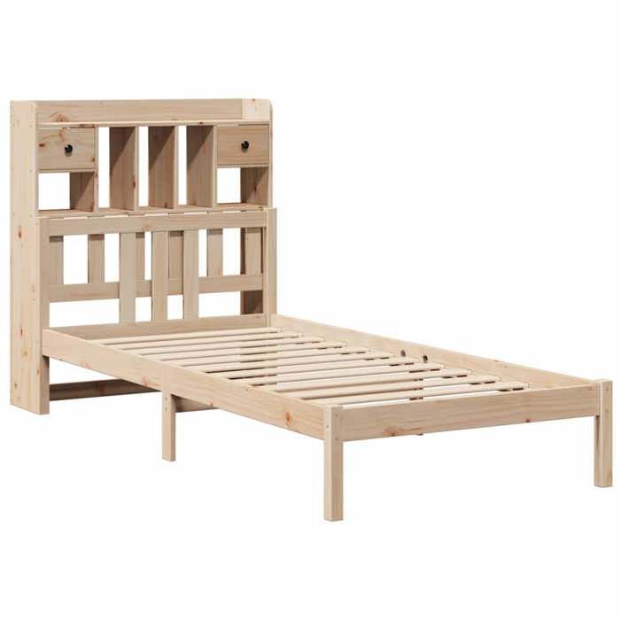 VidaXL Bunk Bed Without Mattress 90x190 Cm Solid Pine Wood, Bed, Bedroom Furniture, Bed with Storage, Bed 3322327