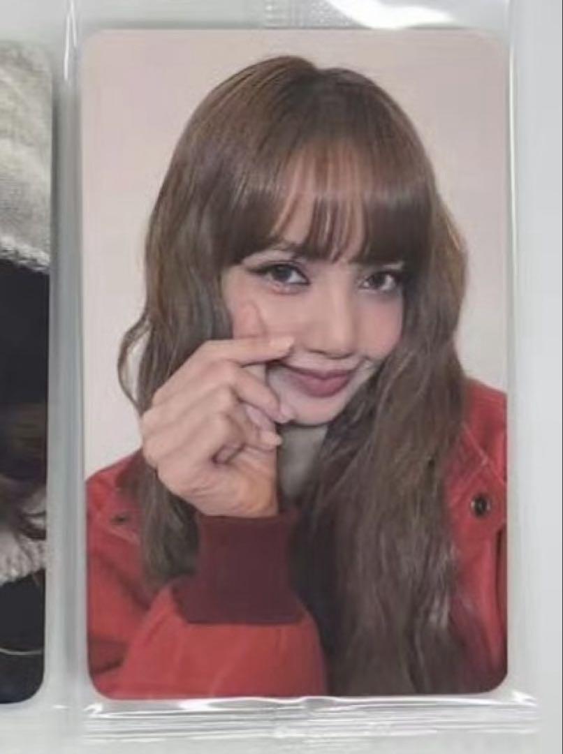 

[USED] BLACKPINK Lisa AlterEgo ktown4u autograph session trading card C