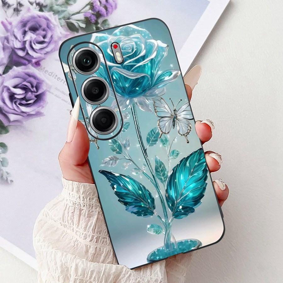 For Tecno Camon 40 Pro 5G Case CM7 Cute Cat Cool Painted TPU Soft Silicone Back Cover For Tecno Camon40 Camon 40Pro Phone Cases
