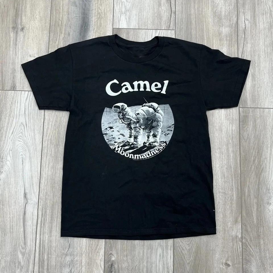 CAMEL Band Moonmadness Tee Shirt Black Unisex S-5XL E1960 XL