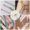 8Pcs Braiding Discs Bracelet Weaving Tool for Braided Rope Handmade Jewelry
