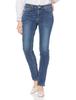 Jeans ANN Skinny Denim Pants Stretch Made In Japan SKY36 Mid Blue 28 Inch [Something] Women's