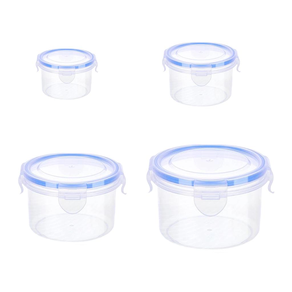 Plastic Food Storage Jar Ideal For Fruits Salads Nut Easy To Identify Contents