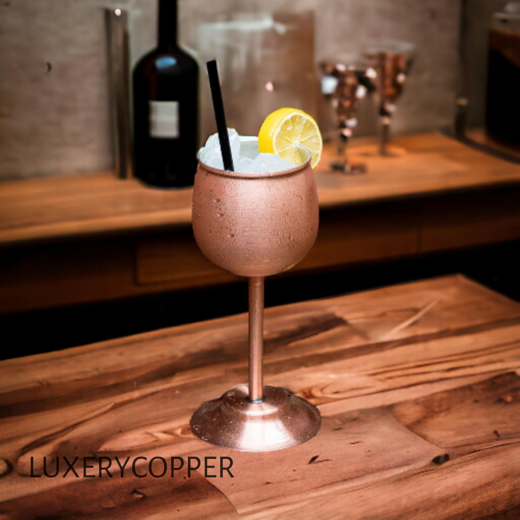 

Глазурный медный кубок