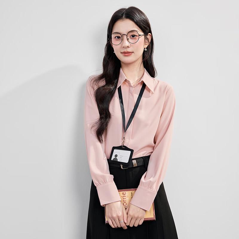 Women s Slim-Fit Long-Sleeve Professional Shirt 2XL