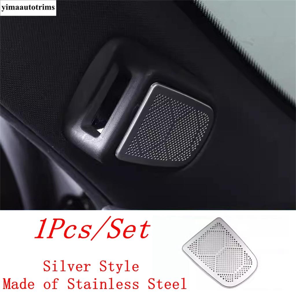 Car Side AC Air Outlet Pillar A Stereo Speaker Dashboard Audio Loudspeaker Cover Trim Accessories For Trumpchi GAC GS8 Pillar A Speaker-A