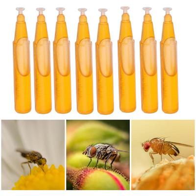 10pcs Fruit Fly Trap Killer 2ml Liquid Fruit Fly Killer Drosophila Trap Fly Catcher Liquid Insect Attracting Traps For Garden