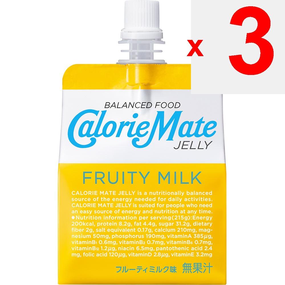 Otsuka Calorie Mate Fruity Milk Jelly 215g Other (check locks, tongue cleaners, etc.) Thia Pack Other (check locks, tongue cleaners, etc.)