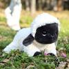 30/45cm Cute Lying Posture Sheep Plush Toys Room Decoration Realistic Cartoon Fluffy Stuffed Sheep Doll Toy Kids Birthday Gift