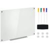 Glas Whiteboard Memoboard Whiteboard 4 Pens 6 Magnets 1 Sponge 1 Tray White