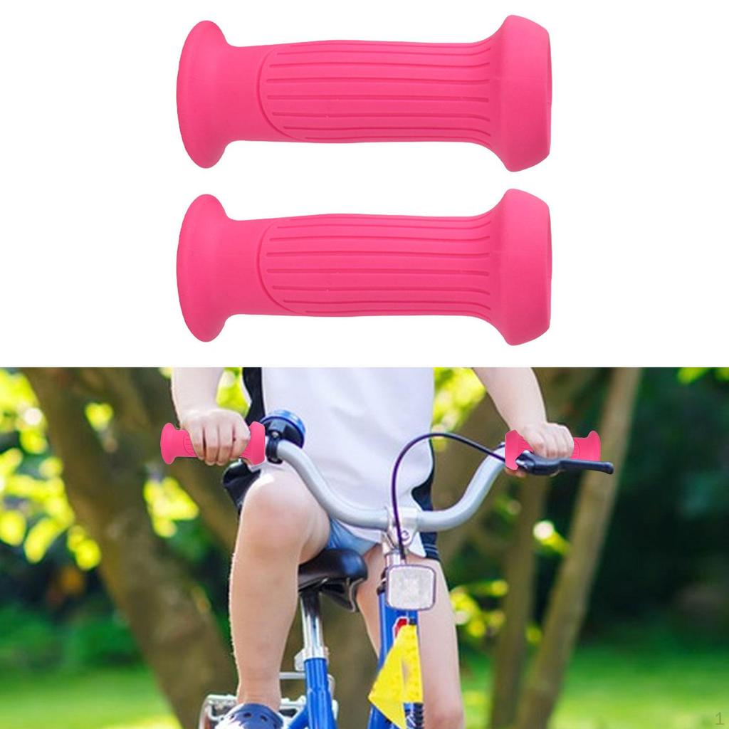 1 pár Dětské cyklistické gripy na řídítka, Kryt gripů, Odolnost proti opotřebení 9,7cm objímka, Kolo