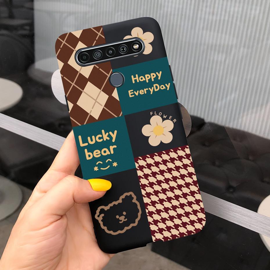 For LG K41S K51S 2020 Phone Case Lovely Printing Soft Silicon Back Cover For LG K51S K41S 4G LM-K410 LM-K510 Bumper