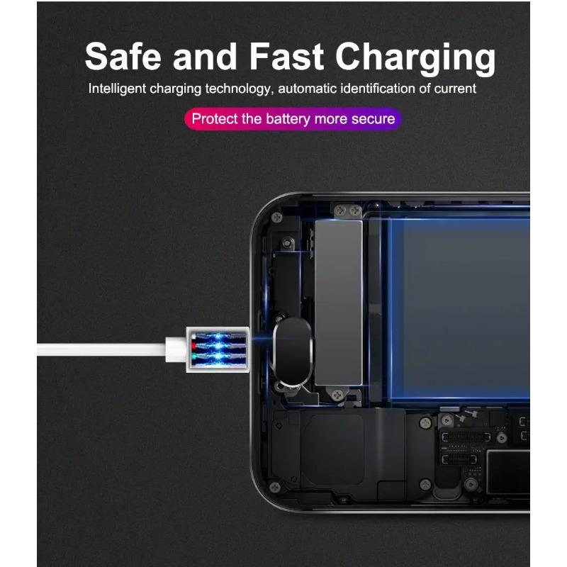 Original 65W GaN USB C Charger Cable for Samsung A51 A50 A21S A70 S9 S8 Quick Charge 3.0 Type C Fast USB Charger for poco X3 M3