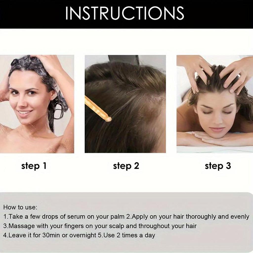 Africký divoký zázvor Esenciální olej pro růst vlasů Šílené řídnutí Místa Vypadávání Růst Okraje Vlasy Trakce Vlasy Alopecie Prevence K3X4