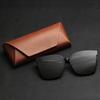 Hard Case Sunglasses Box Anti-compression Eyeglass  Holder Retro Eyewear Storage Case