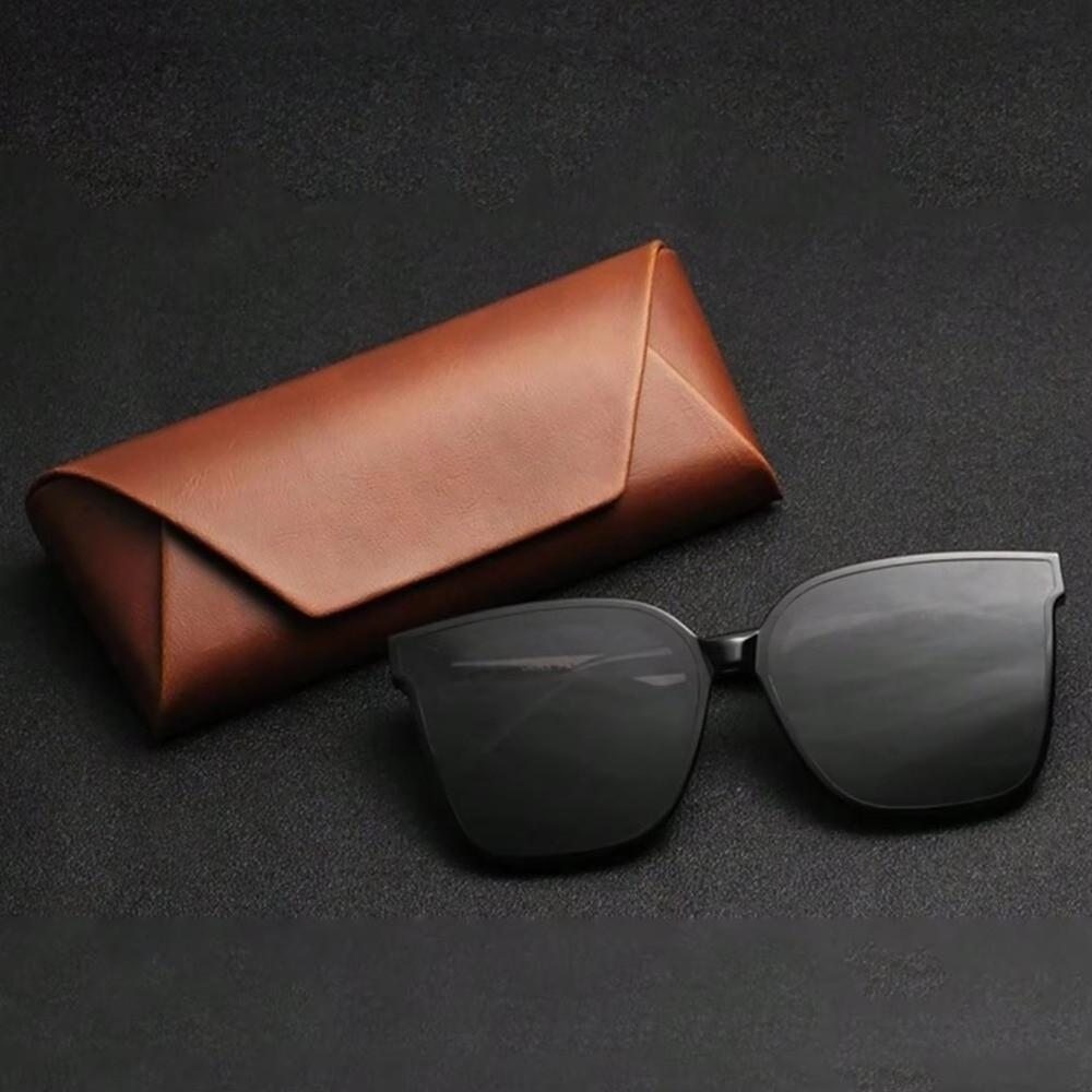 Hard Case Sunglasses Box Anti-compression Eyeglass Holder Retro Eyewear Storage Case