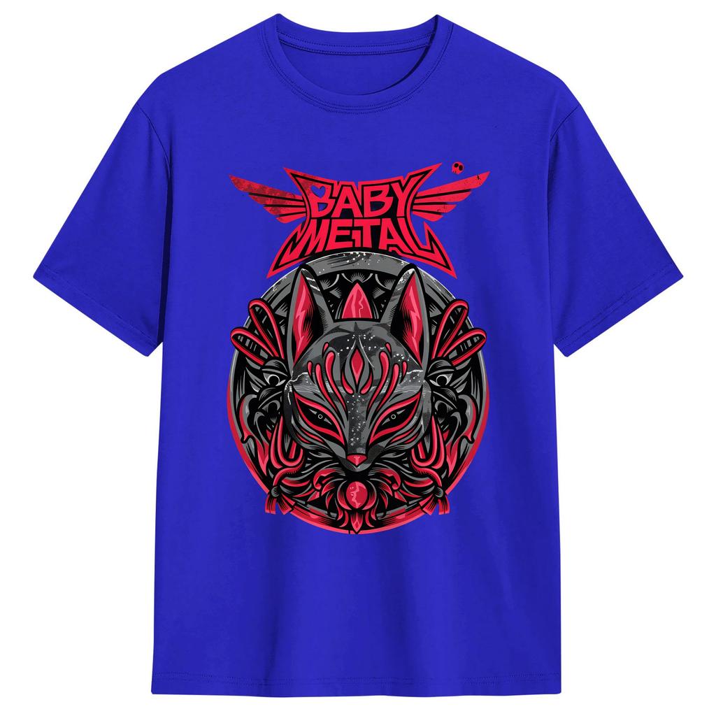 Babymetal World Tour 2026 Mens T Shirt  Funny Tee Shirt Short Sleeve Round Collar TShirts 100 Cotton 4XL 5XL 6XL Clothing