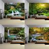 Home Wall Decoration Tapestry Forest Riverside Creek Background Office Living Room Tapestry