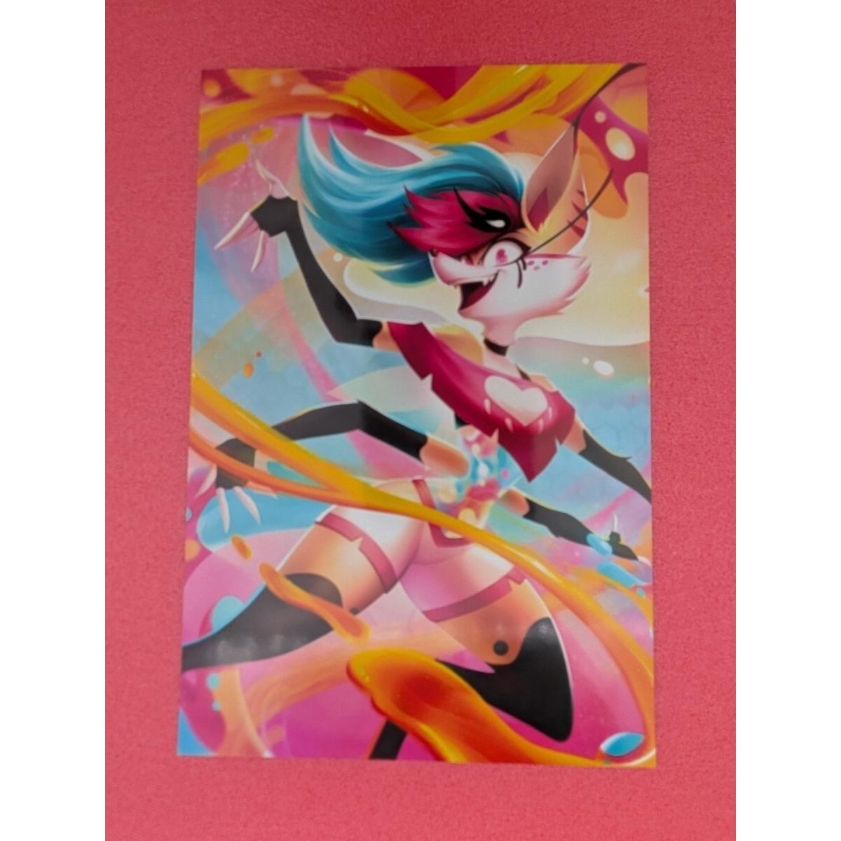 Used HELLUVABOSS Postcard Queen Bee