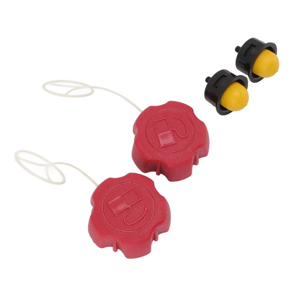 2 Set Lawn Mower Fuel Cap Primer Bulb Replacement Part Kit for Fuxtec FX RM 1630 1855 1860 2055