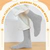 6 Pairs Fleece Sleep Socks For Men Women Soft Warm Thermal Winter Wear Ankle Socks Breathable