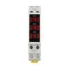 1pc BV-3R Three-phase Digital Voltmeter Din Rail Modular Voltage Meter AC80-500V 1VA For Electrical Cabinets Easy Installation
