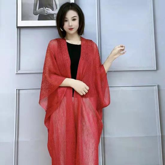 Lady Shawl Stylish Long And Wide Keep Warm Scarf Hollow Out Women Scarf Scarf for Adult